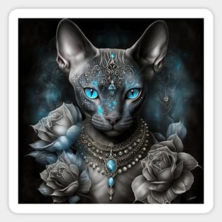 Goddess Royal Sphynx Mysterious Sticker